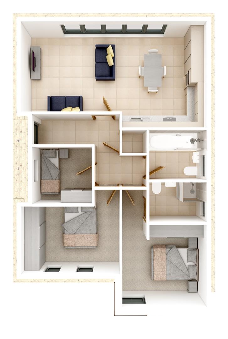 Plot 14, The Daisy,, Westacre Meadows, Holme Road, Market Weighton floorplan