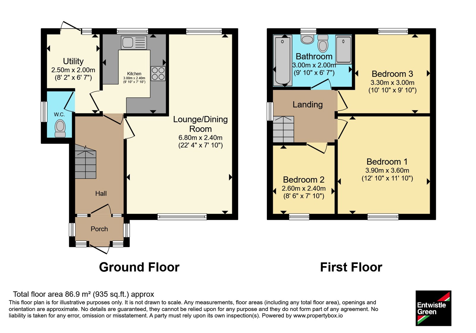 271, Regent Street, Lancashire floorplan