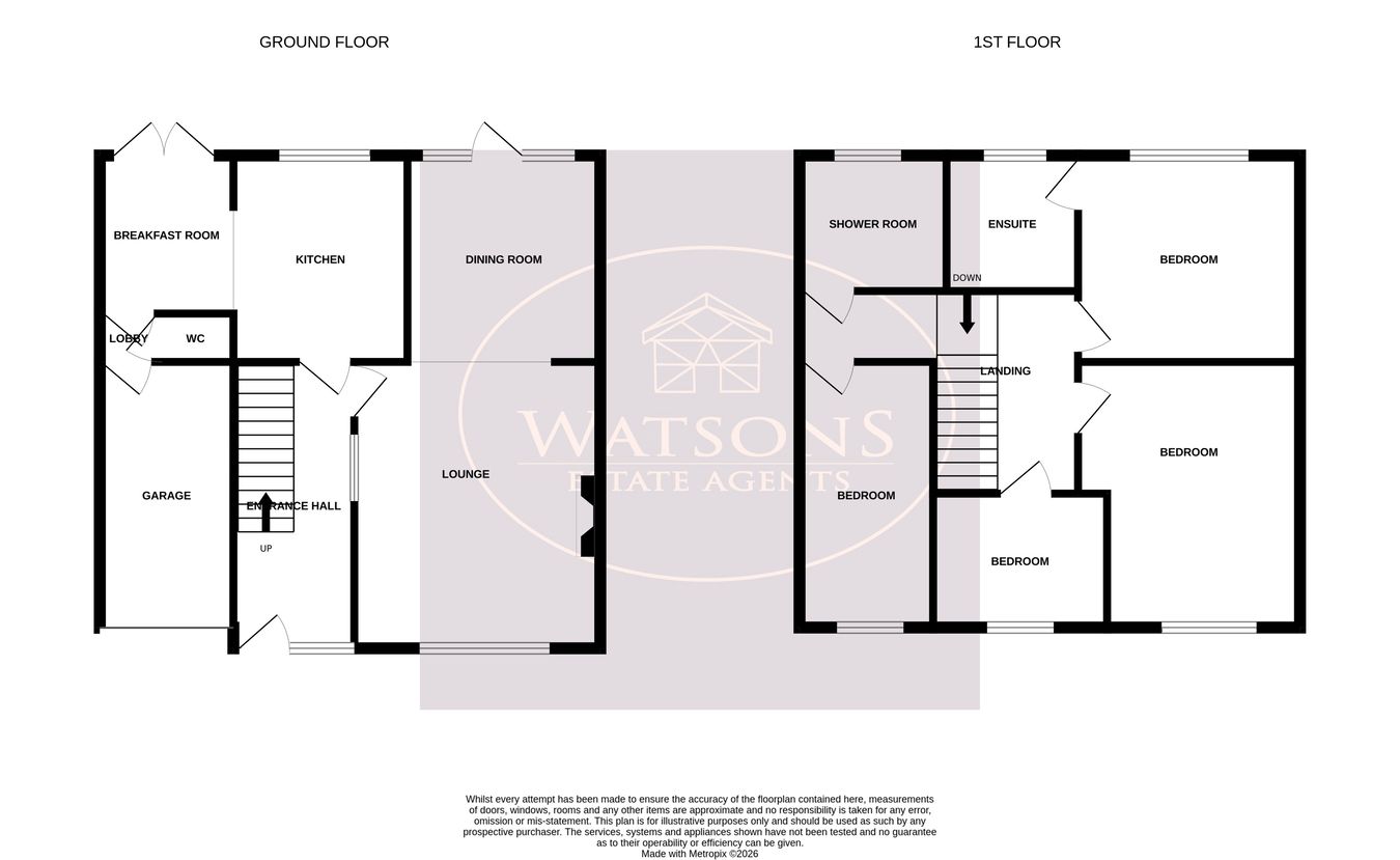 16, Trent Drive, Nottingham floorplan