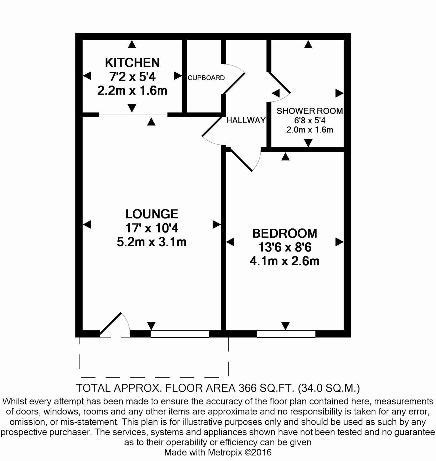 1 Bedrooms Flat for sale in Homedane House, Denmark Place, Hastings, East Sussex TN34