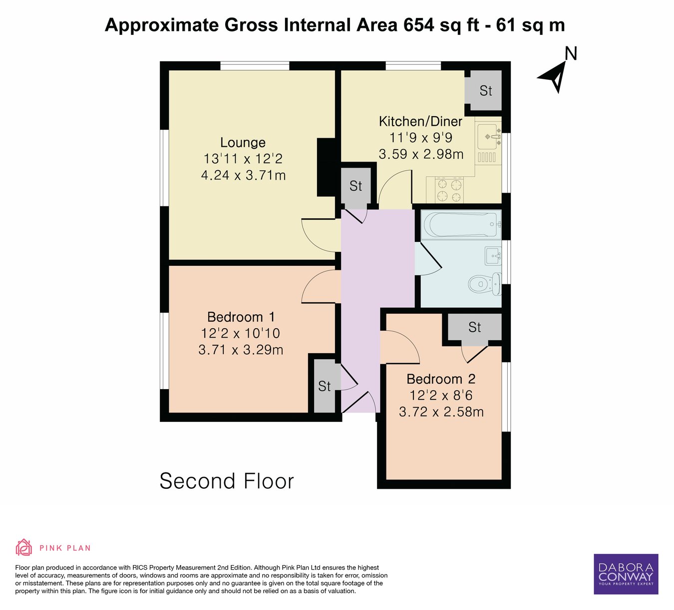 5, Avenue Court, ILFORD floorplan