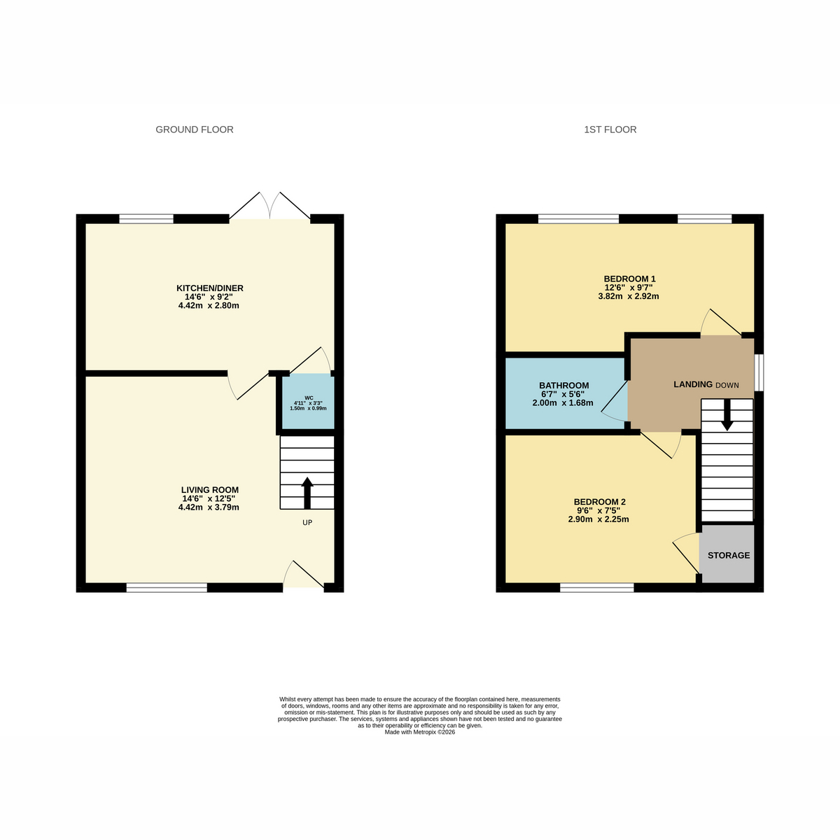 11, Verney Meadow, New Houghton floorplan