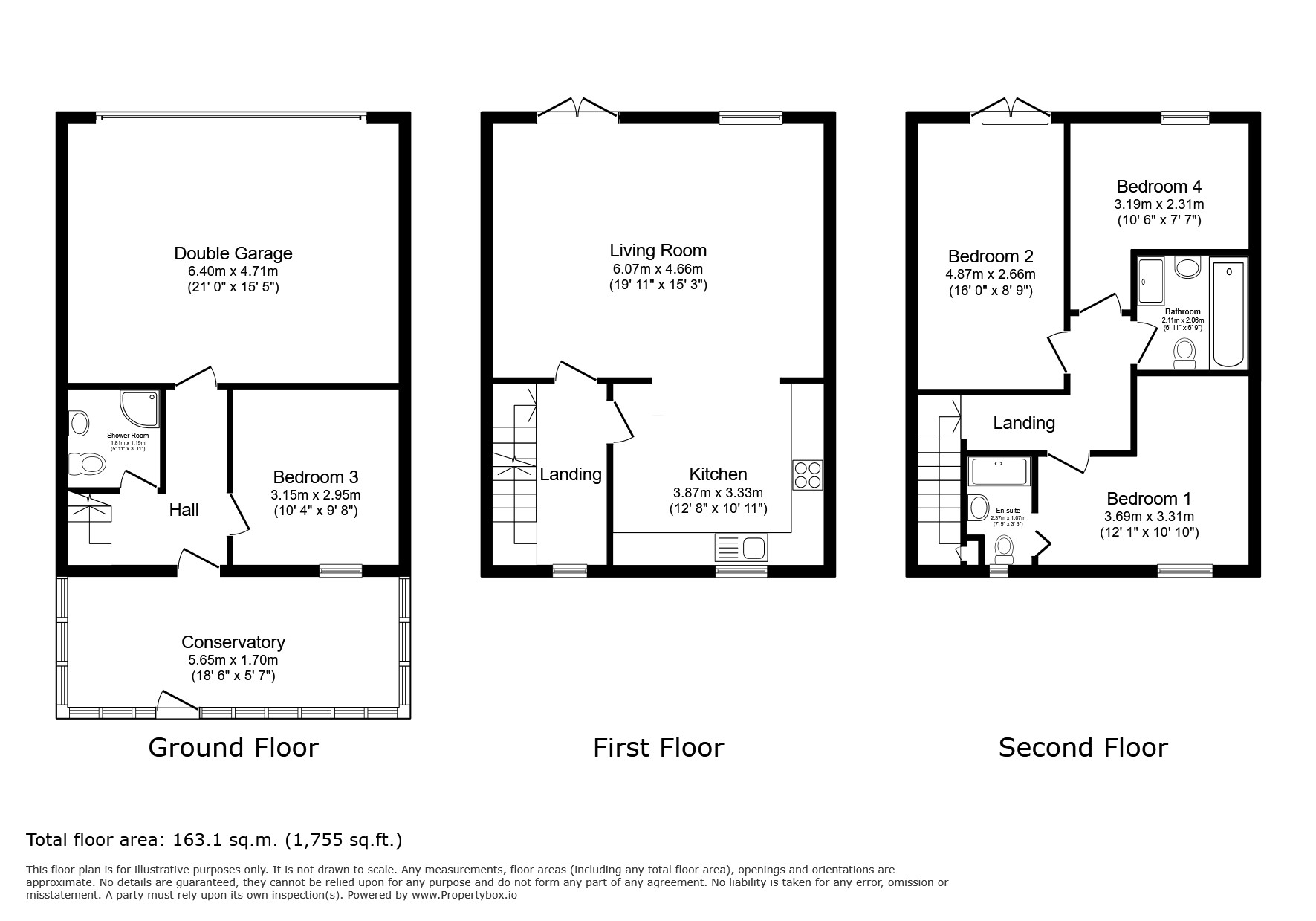 4, St. George Court, 20, George Street, Derbyshire floorplan