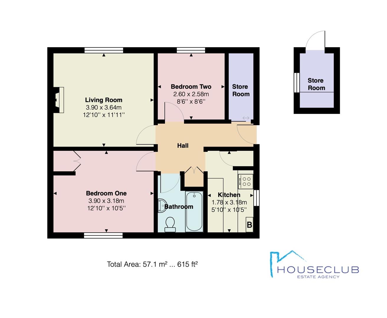 84, Bowland Road, Morecambe floorplan