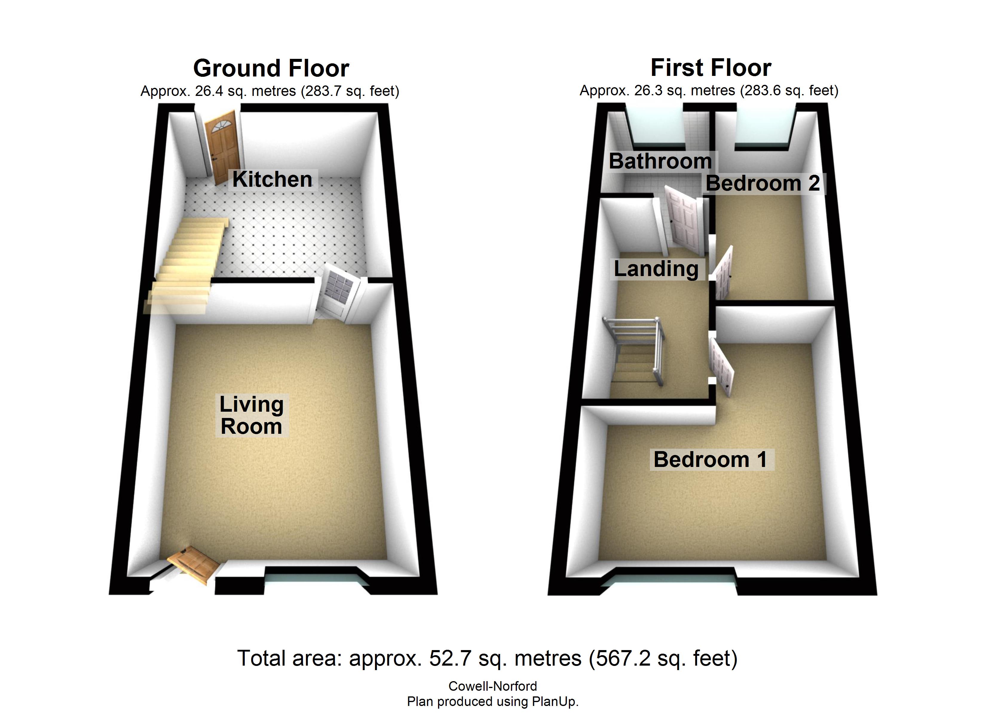 2 Bedrooms Terraced house to rent in Oakland Terrace, Rochdale, Greater Manchester OL11