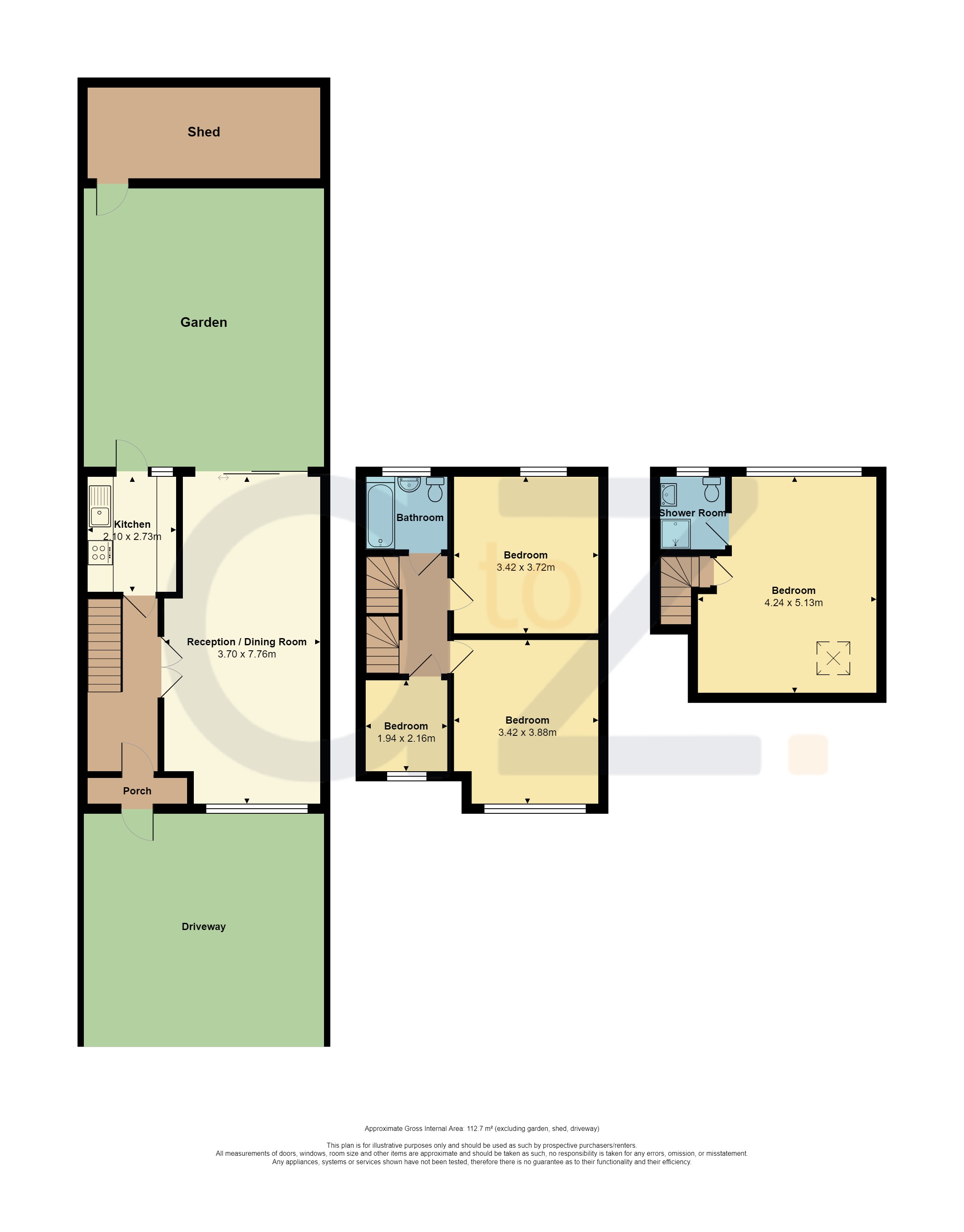 Lewgars Avenue, Kingsbury floorplan