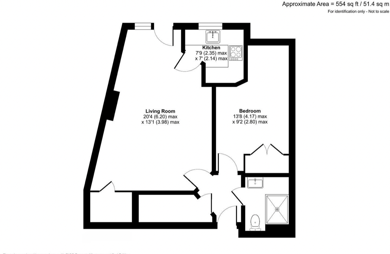 52 Nicholls Lodge, South Street, Bishop's Stortford floorplan