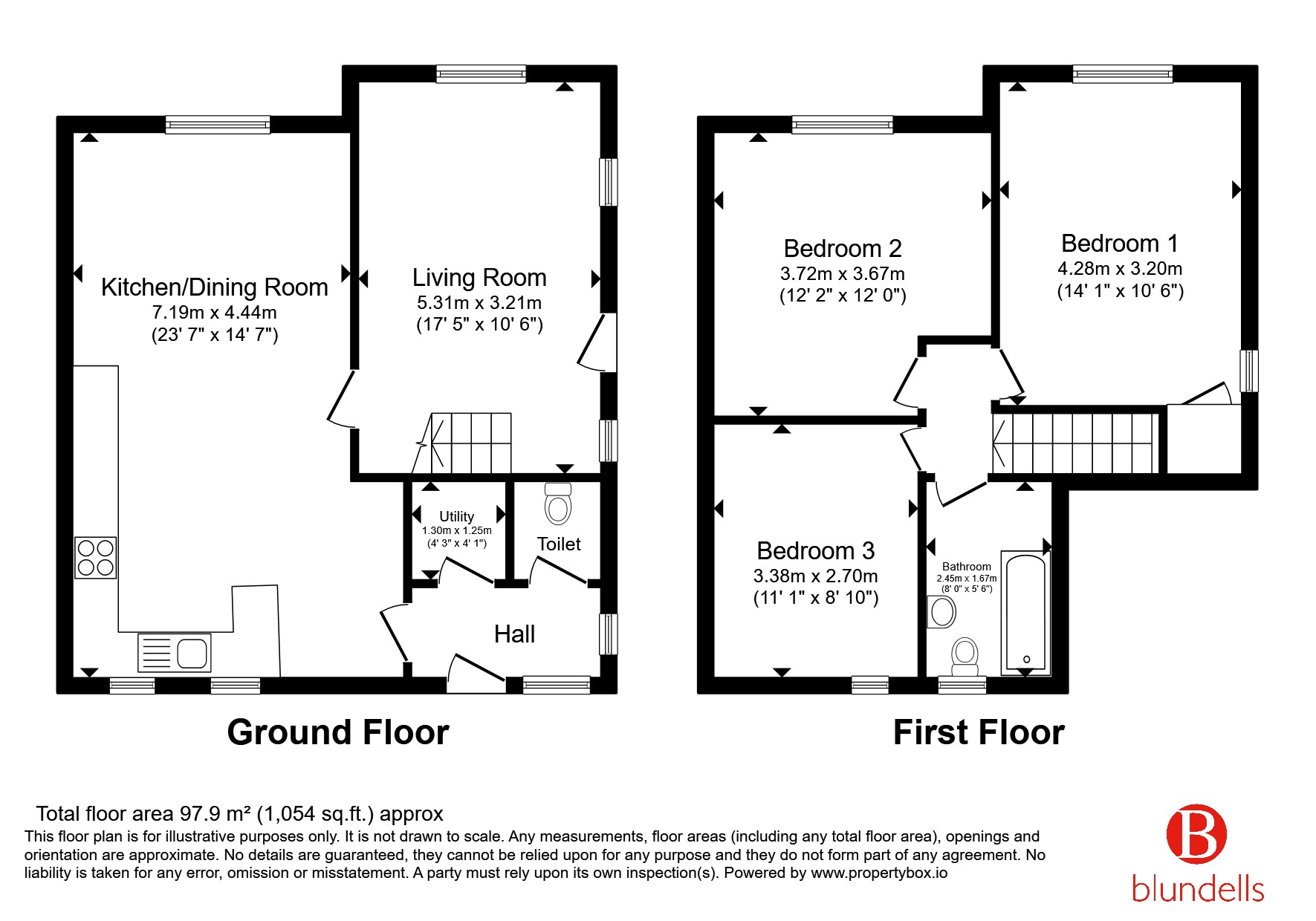 33, Daw Lane, South Yorkshire floorplan