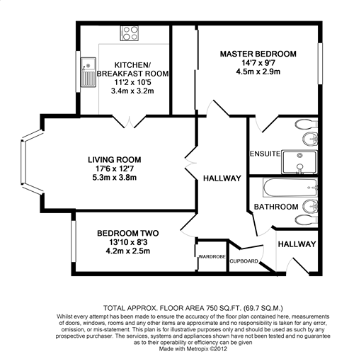 2 Bedrooms Flat for sale in Broomfield, Binfield, Berkshire RG42