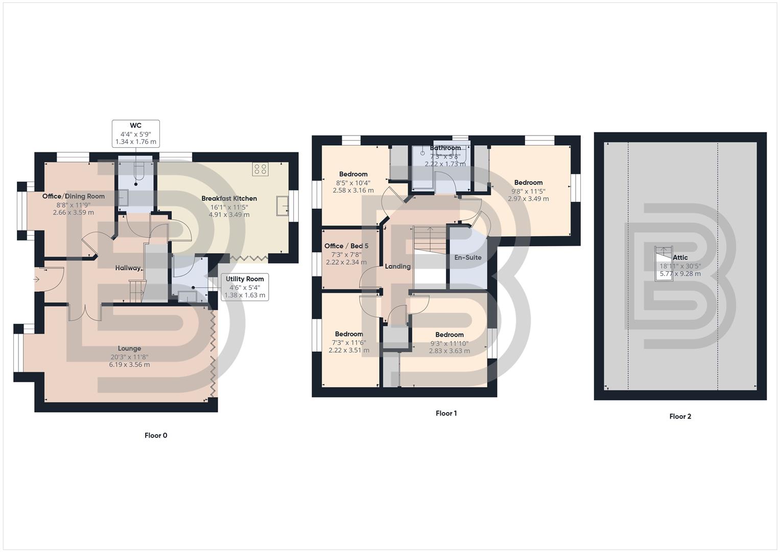 69, Aspen Road, Rugby floorplan