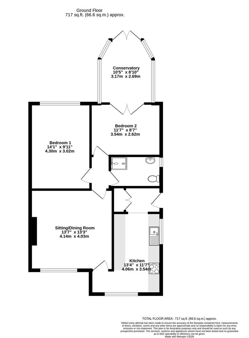 3, Greenway, York floorplan