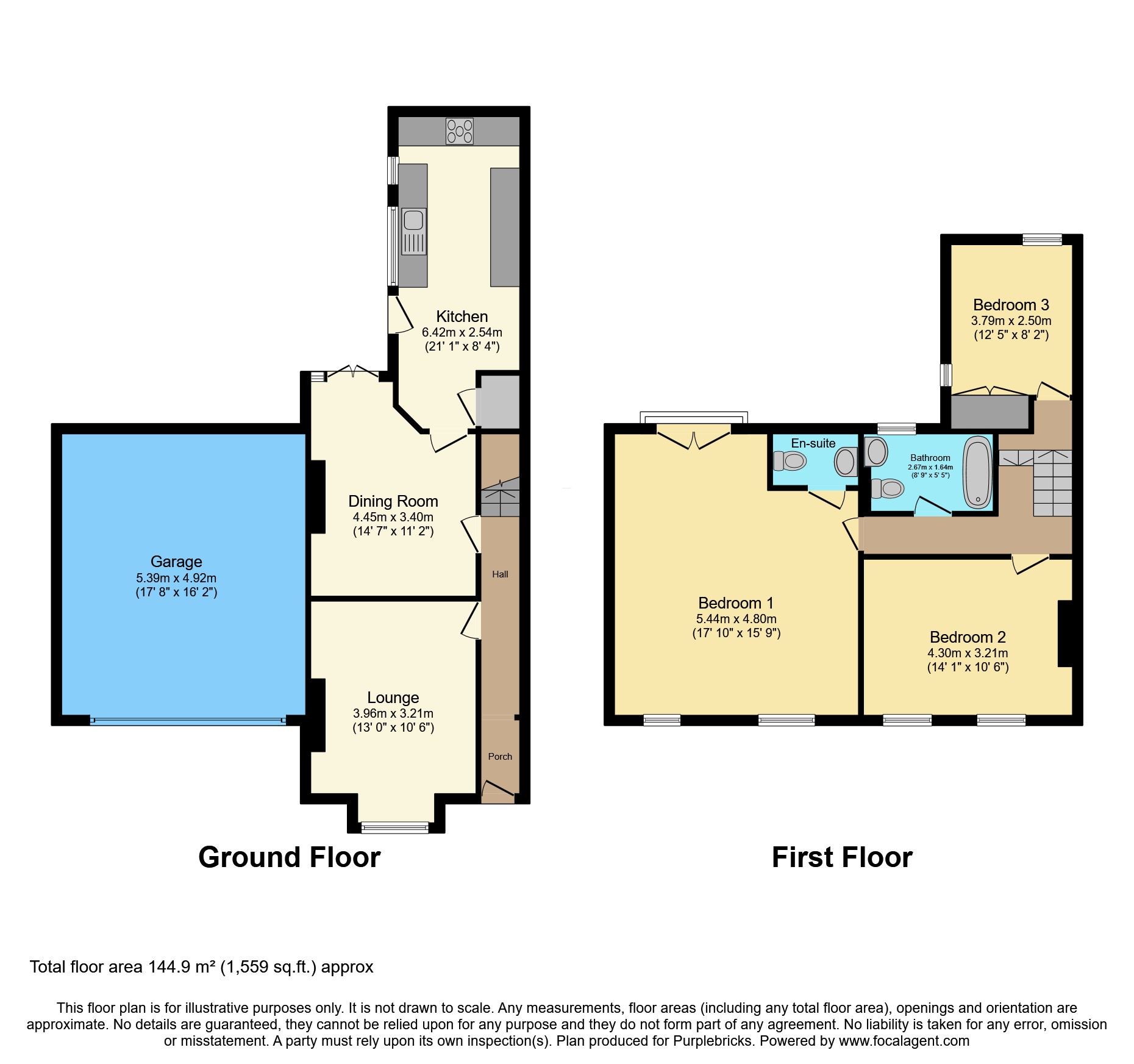 20, Haslemere Avenue, Blackpool floorplan