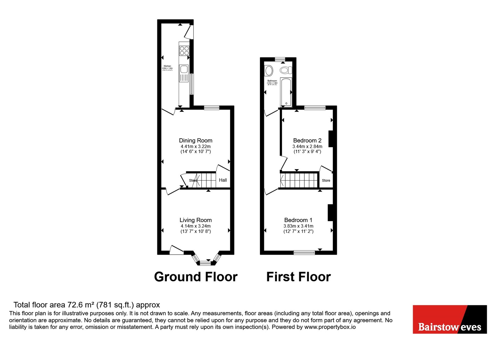 115, Roma Road, West Midlands floorplan