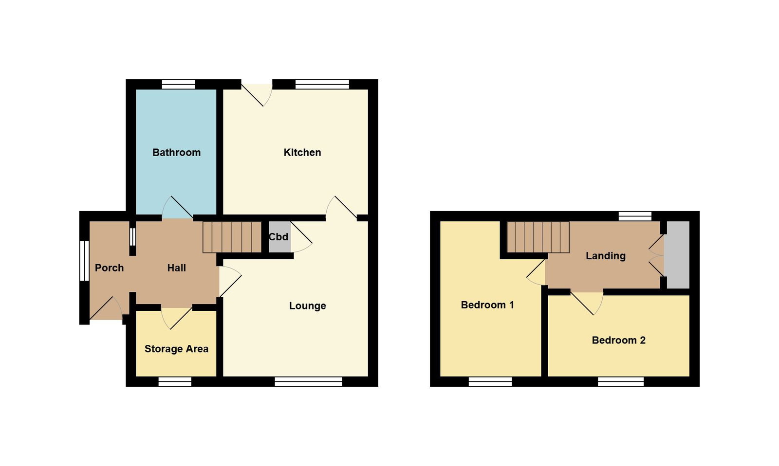 13, Dynea Road, Pontypridd floorplan