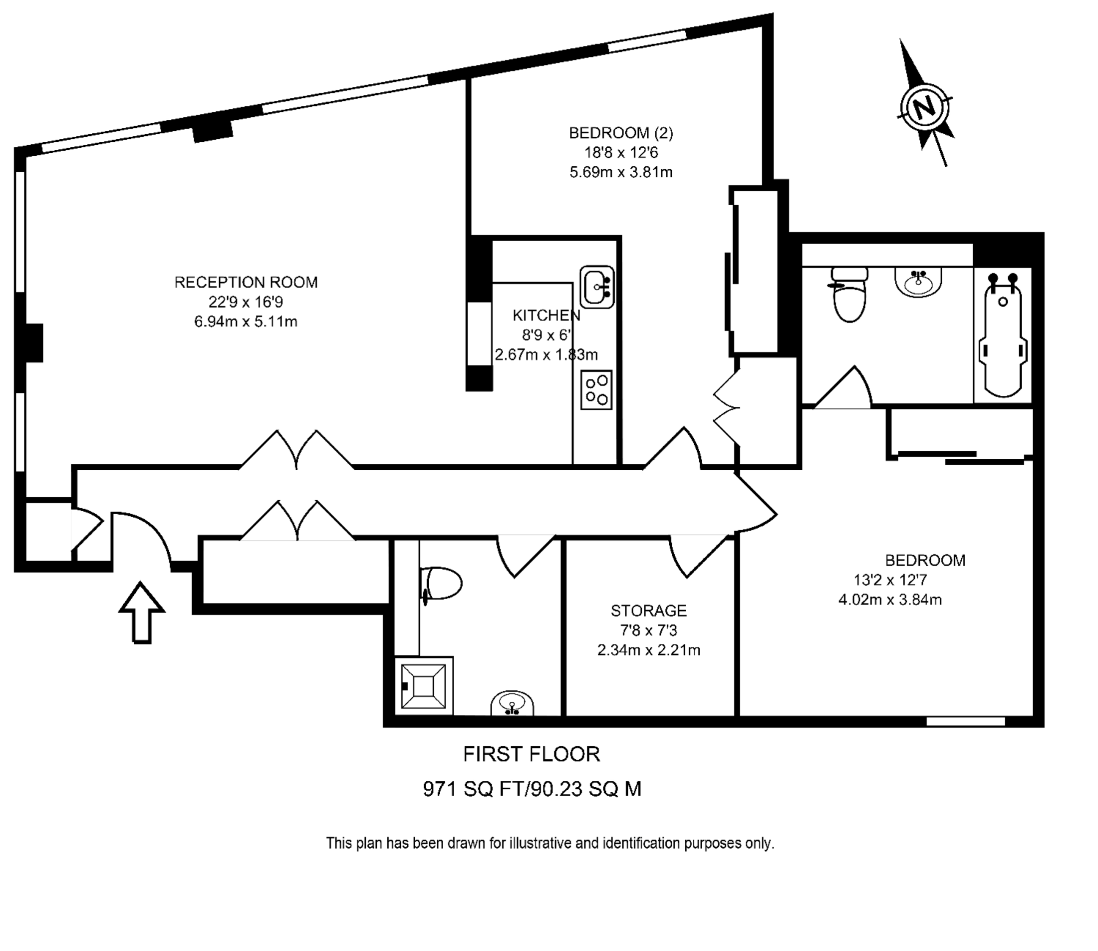 Martin Lane, City floorplan