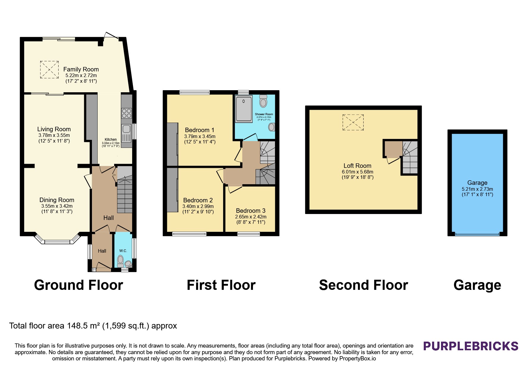 75, Crossways, Crawley floorplan