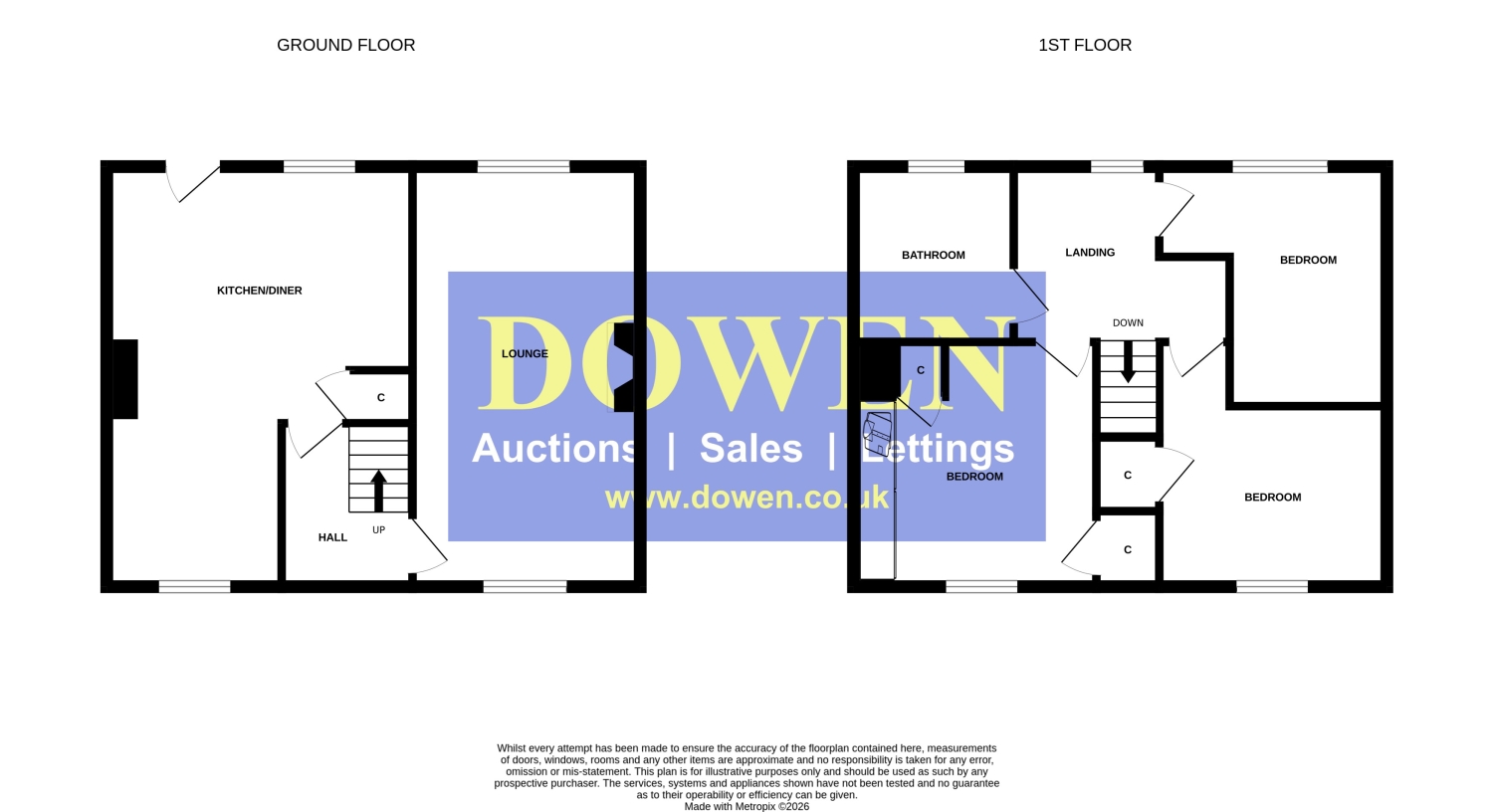 19, Birch Drive Willington, Crook floorplan