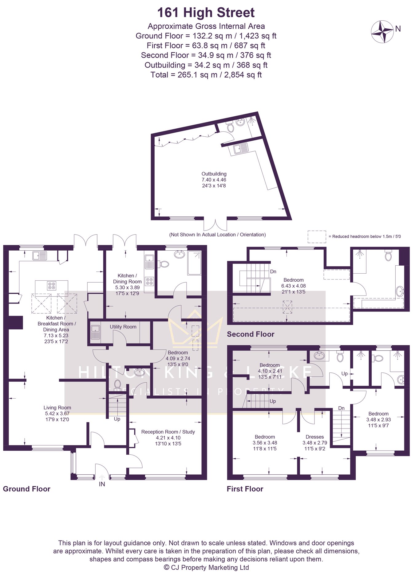 161, High Street, Slough floorplan