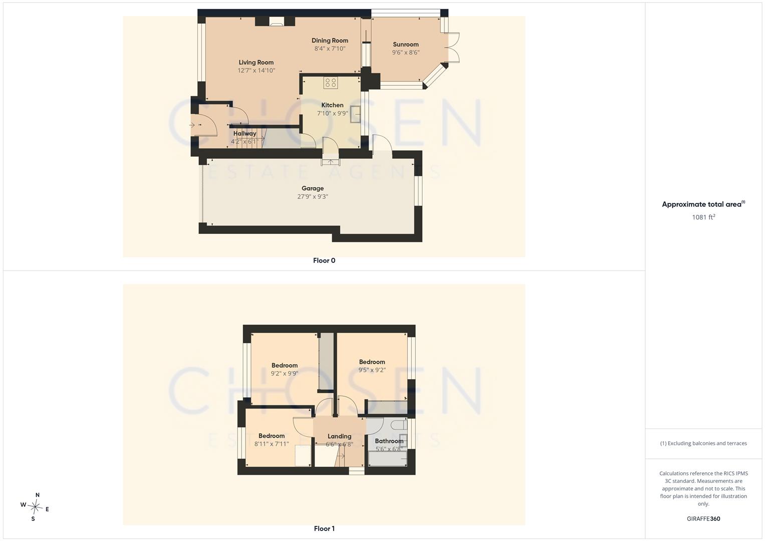130, Lavington Drive, Gloucester floorplan