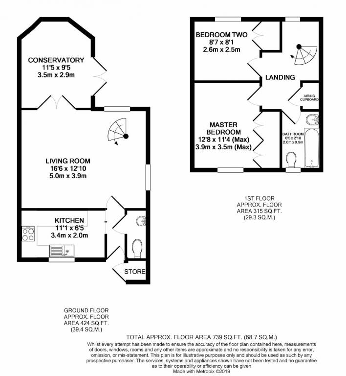 2 Bedrooms Terraced house for sale in Horsebrass Drive, Bagshot GU19
