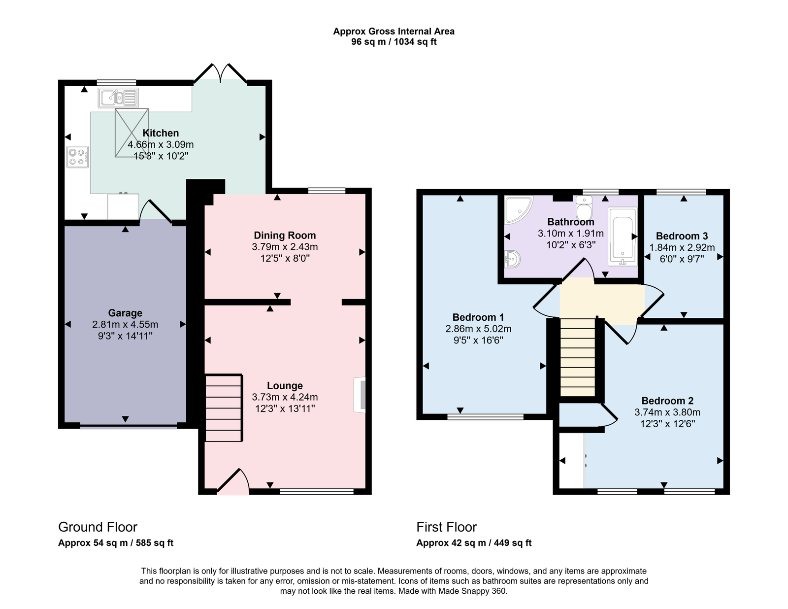 65, Church Meadows, Cockermouth floorplan
