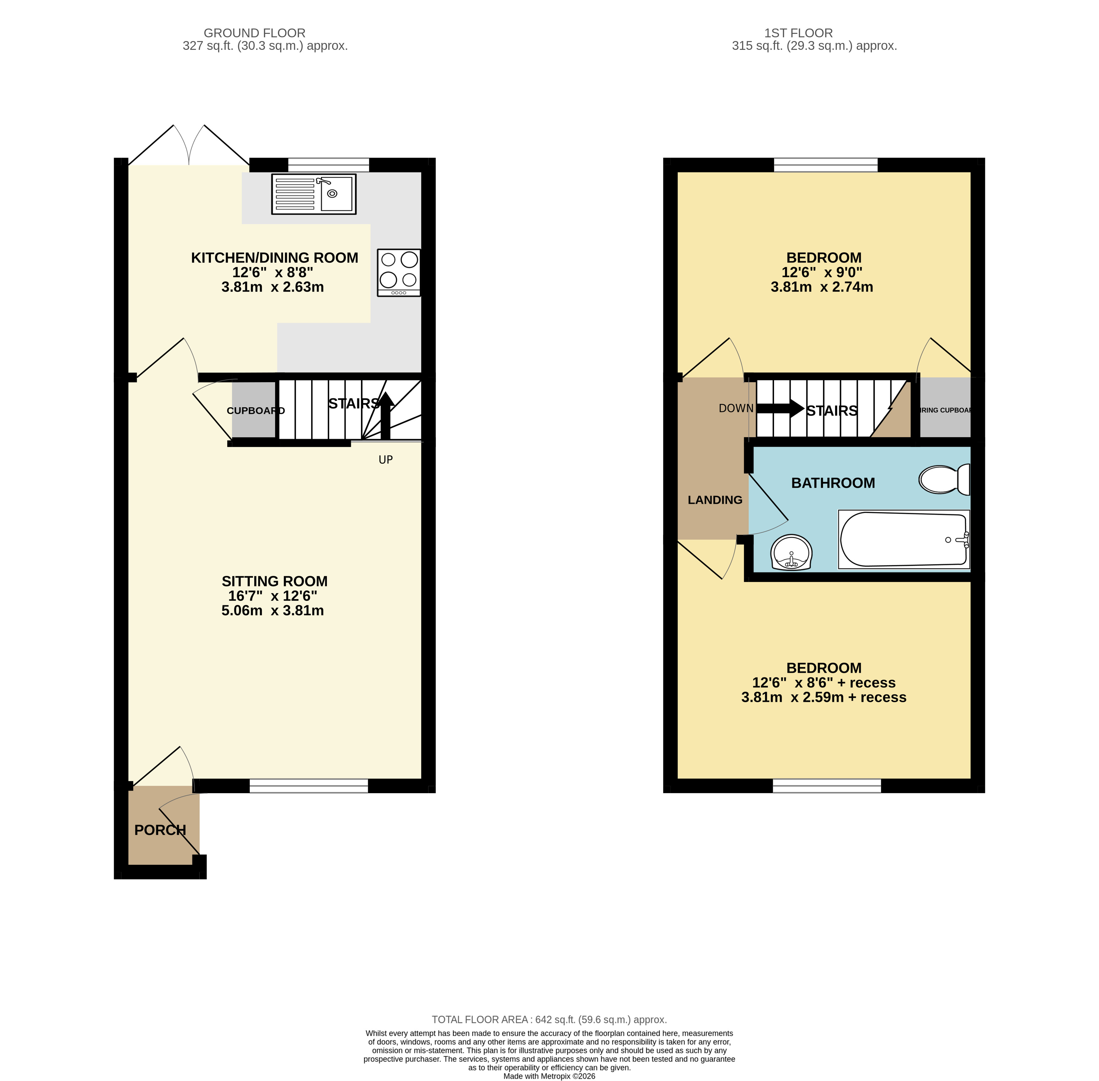 13, Bridge Close, Briston floorplan