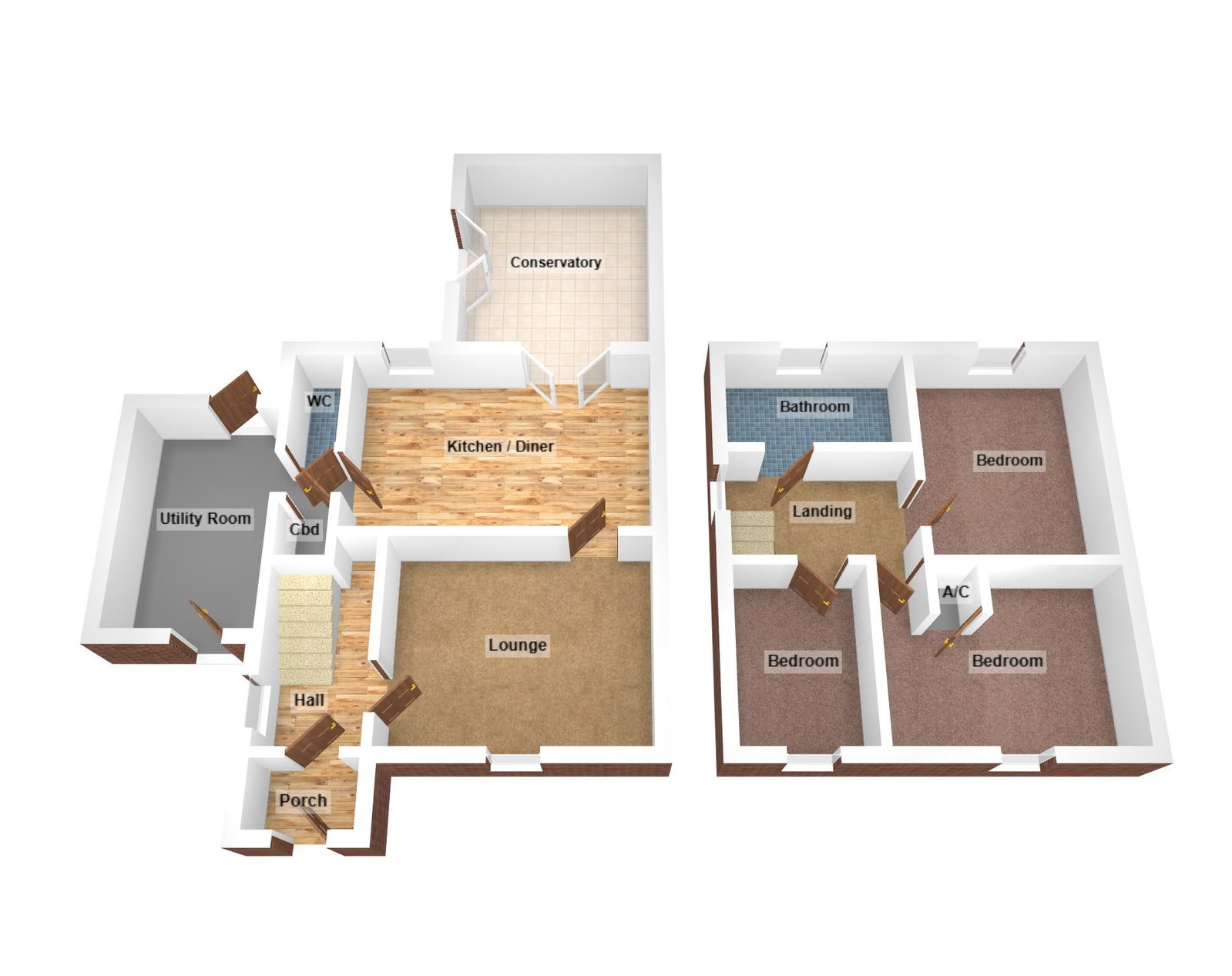 120, Pen-y-Bryn, Caerphilly floorplan