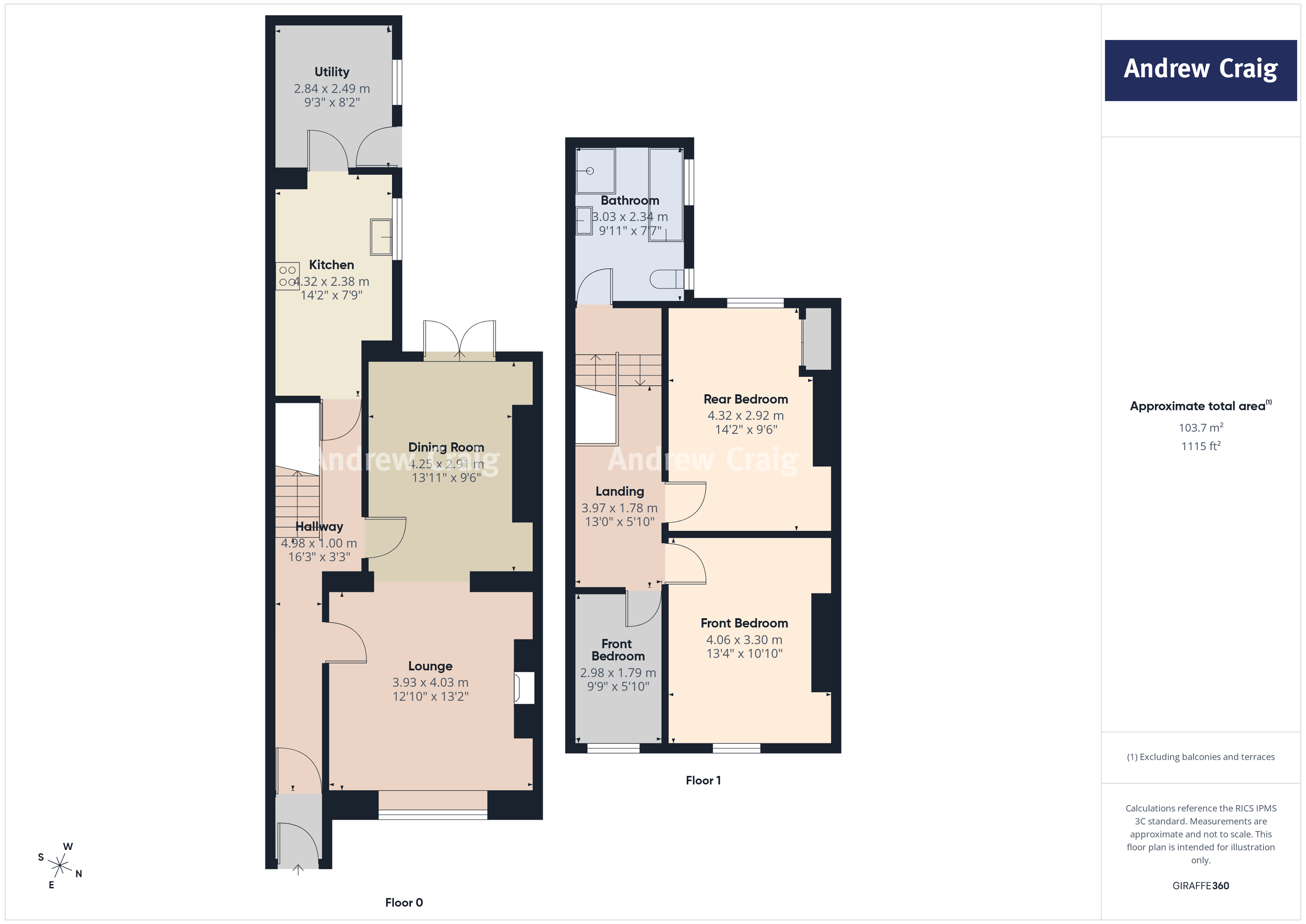 61 Frobisher Street, Hebburn floorplan
