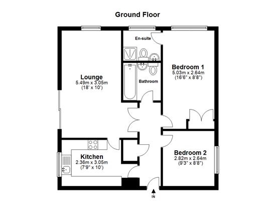 Park Hill Rise, Croydon floorplan