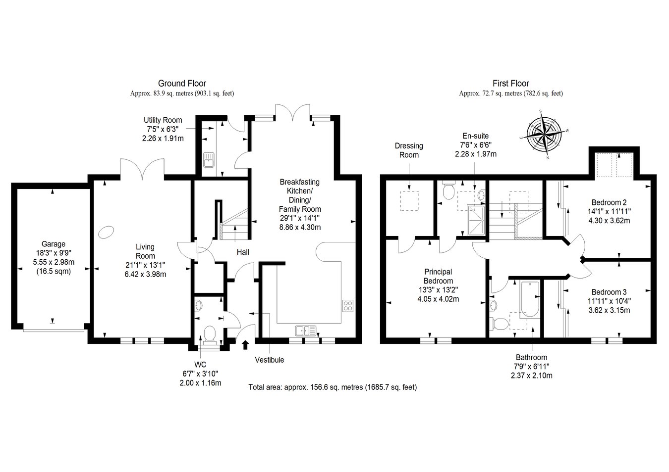 1, Lady Foulis Road, Cupar floorplan