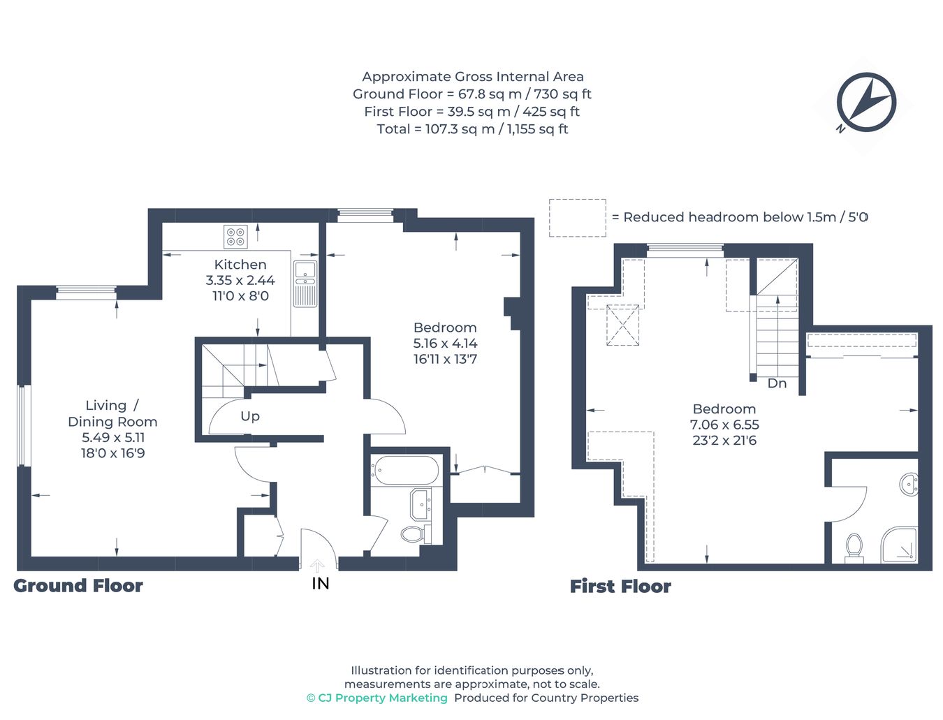 141, Coopers Yard, HITCHIN floorplan
