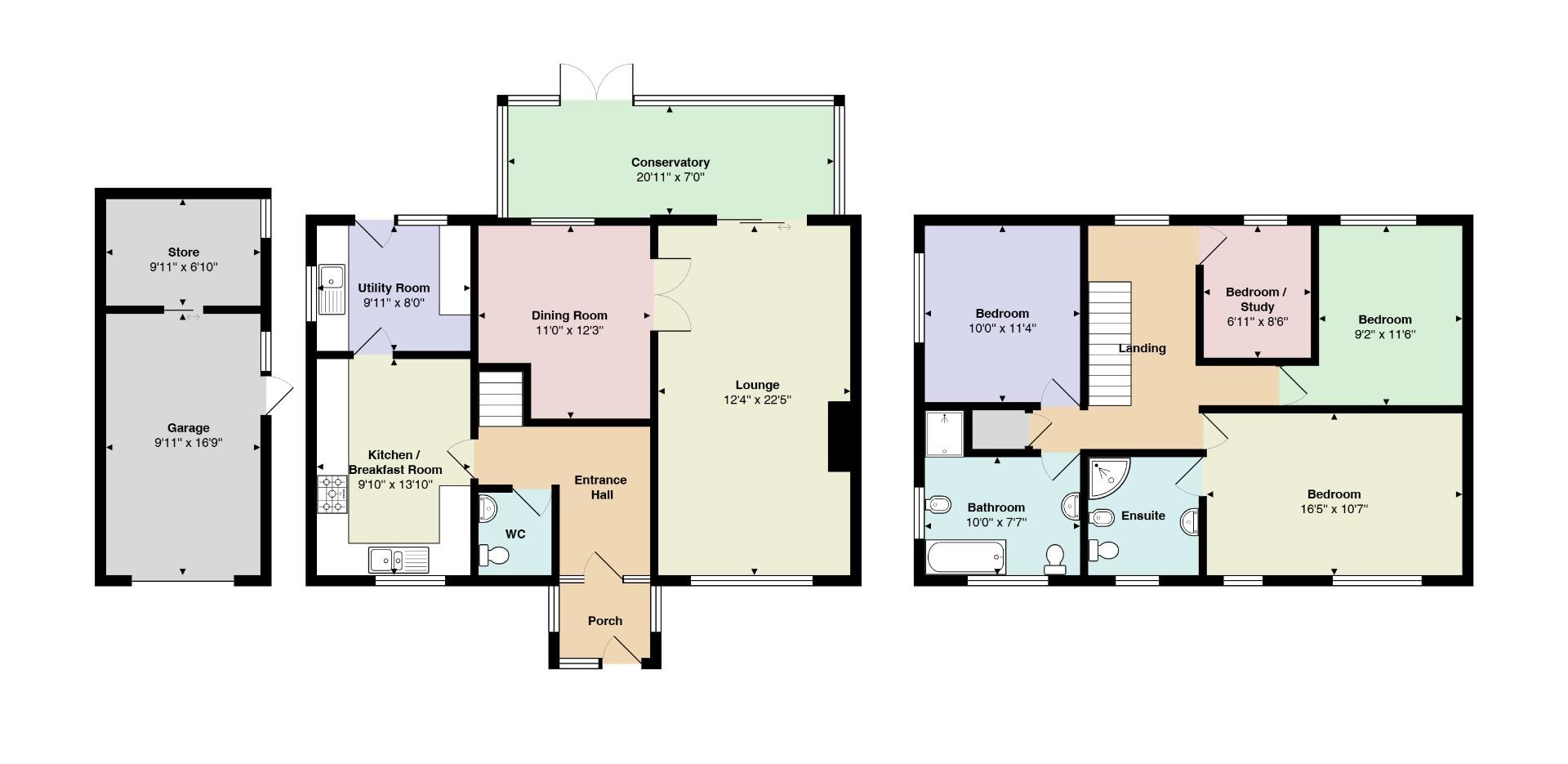 27, Mentmore Road, Leighton Buzzard floorplan