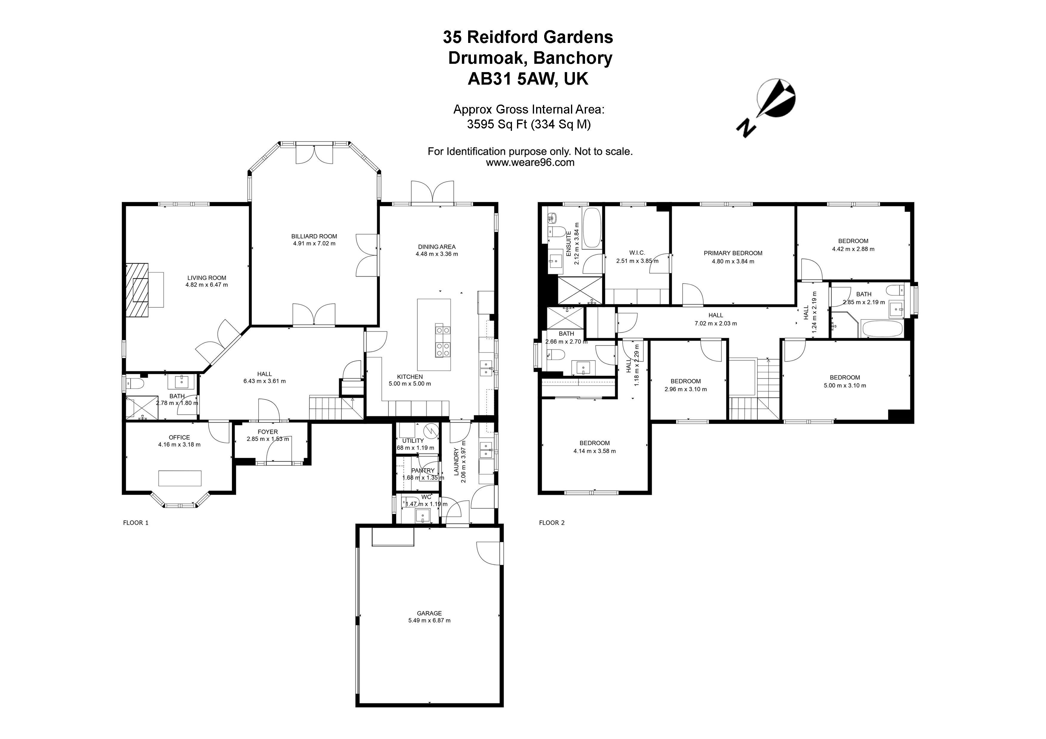 35, Reidford Gardens, Banchory floorplan