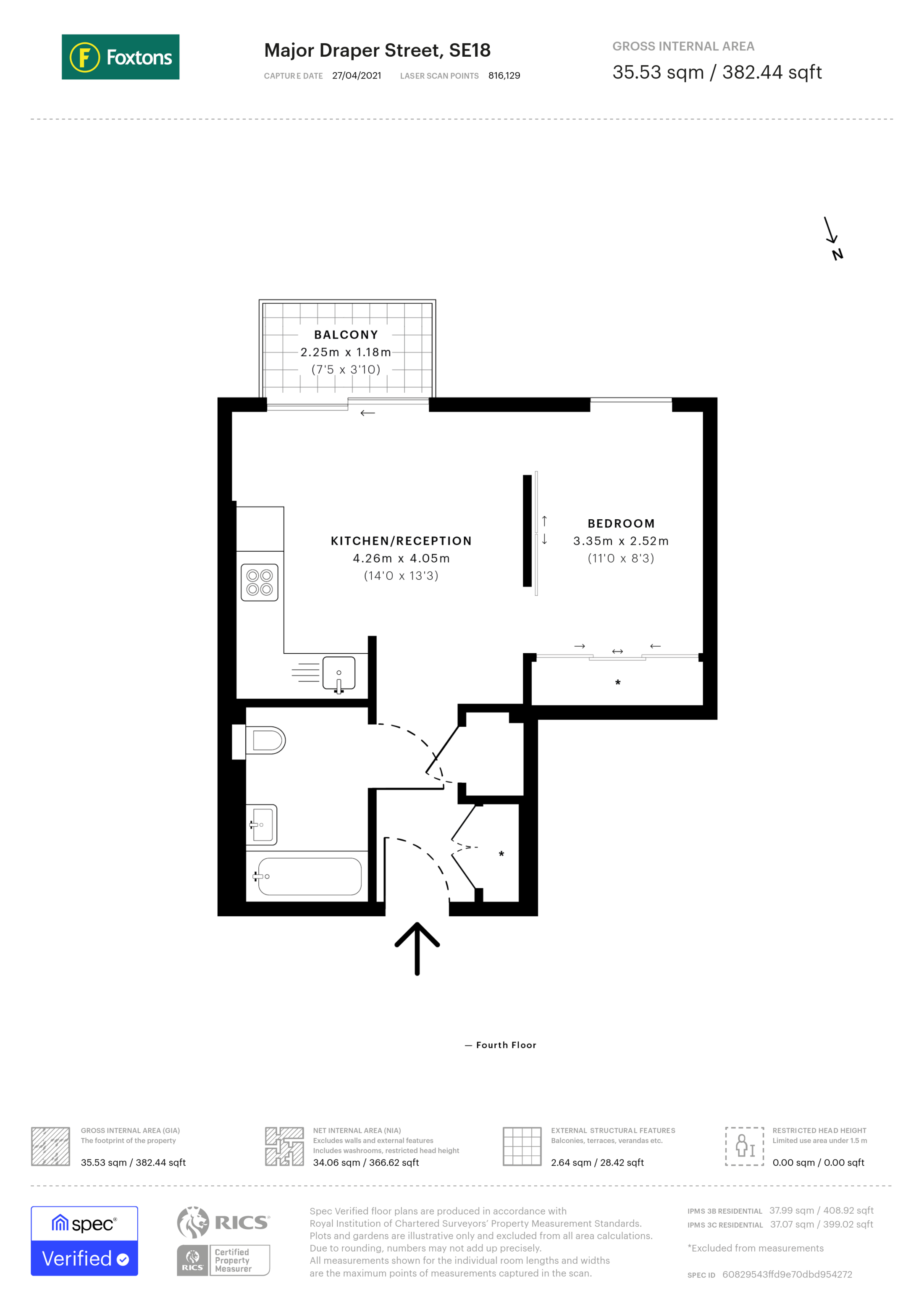 Major Draper Street, Woolwich floorplan