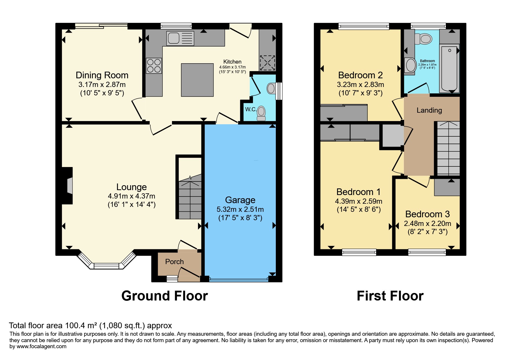 Barrick Mews, Benton Way, Rotherham floorplan