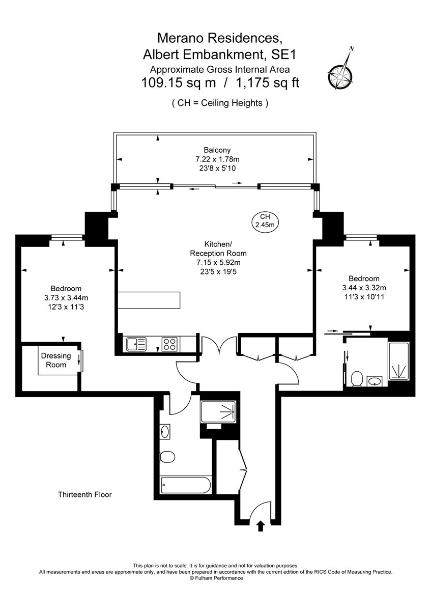 2 Bedrooms Flat to rent in Merano Residences, 30 Albert Embankment SE1