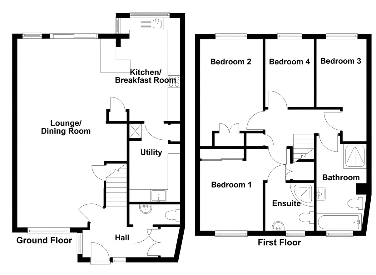 23, Pridhams Way, Exeer floorplan