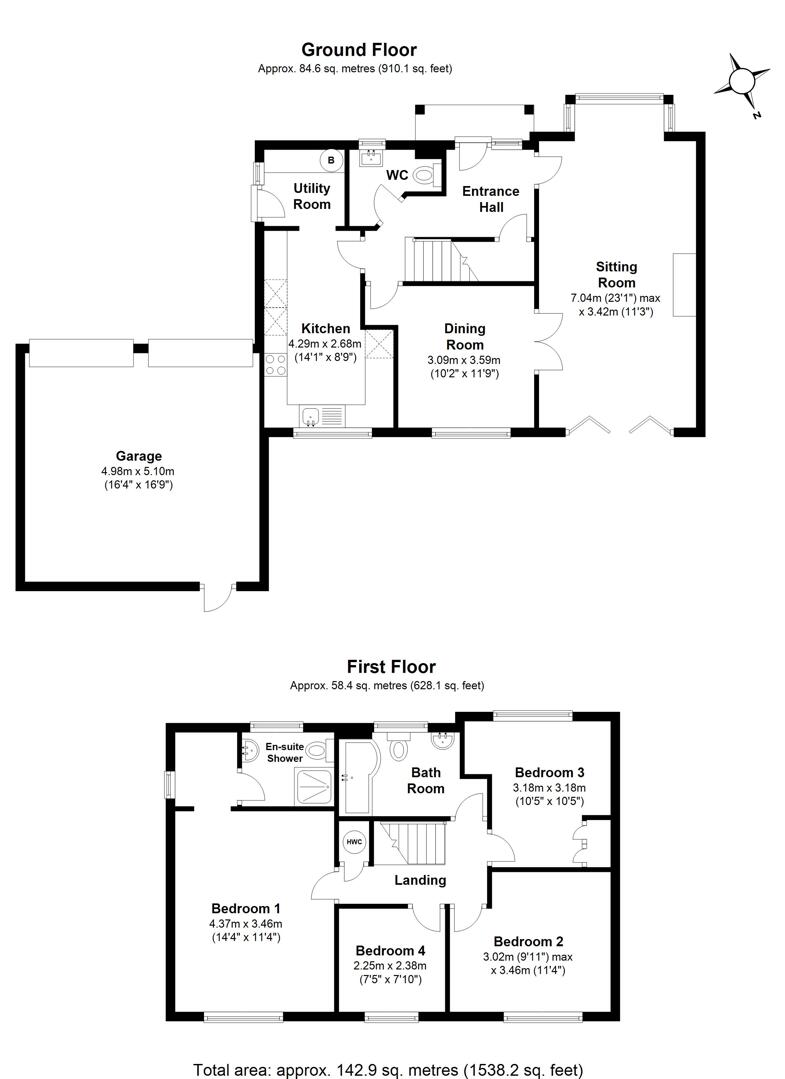 22, Cranesbill Road, Devizes floorplan