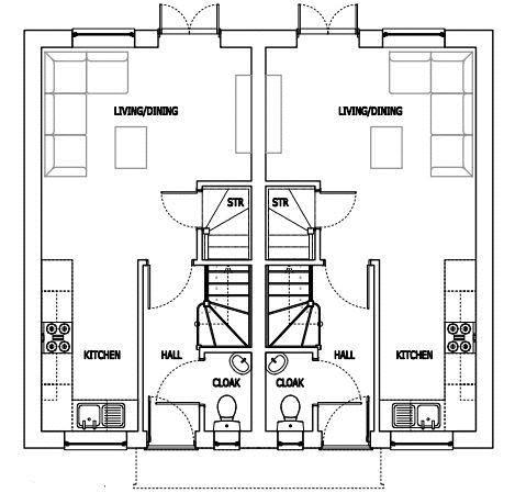 Plot 23 The Yarmouth, Off Moor Road, Nottingham floorplan