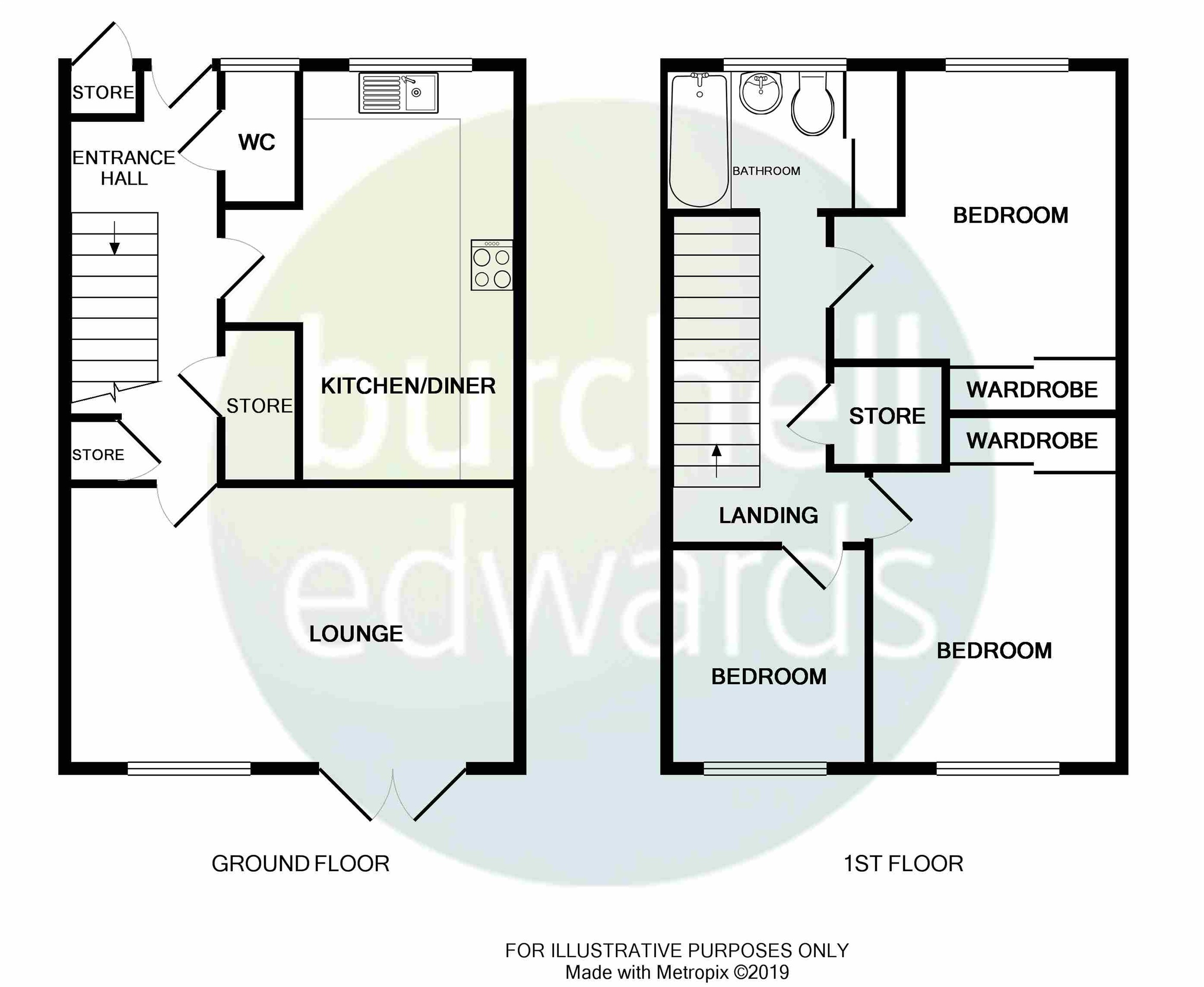 3 Bedrooms End terrace house for sale in Alma Hill, Kimberley, Nottingham NG16