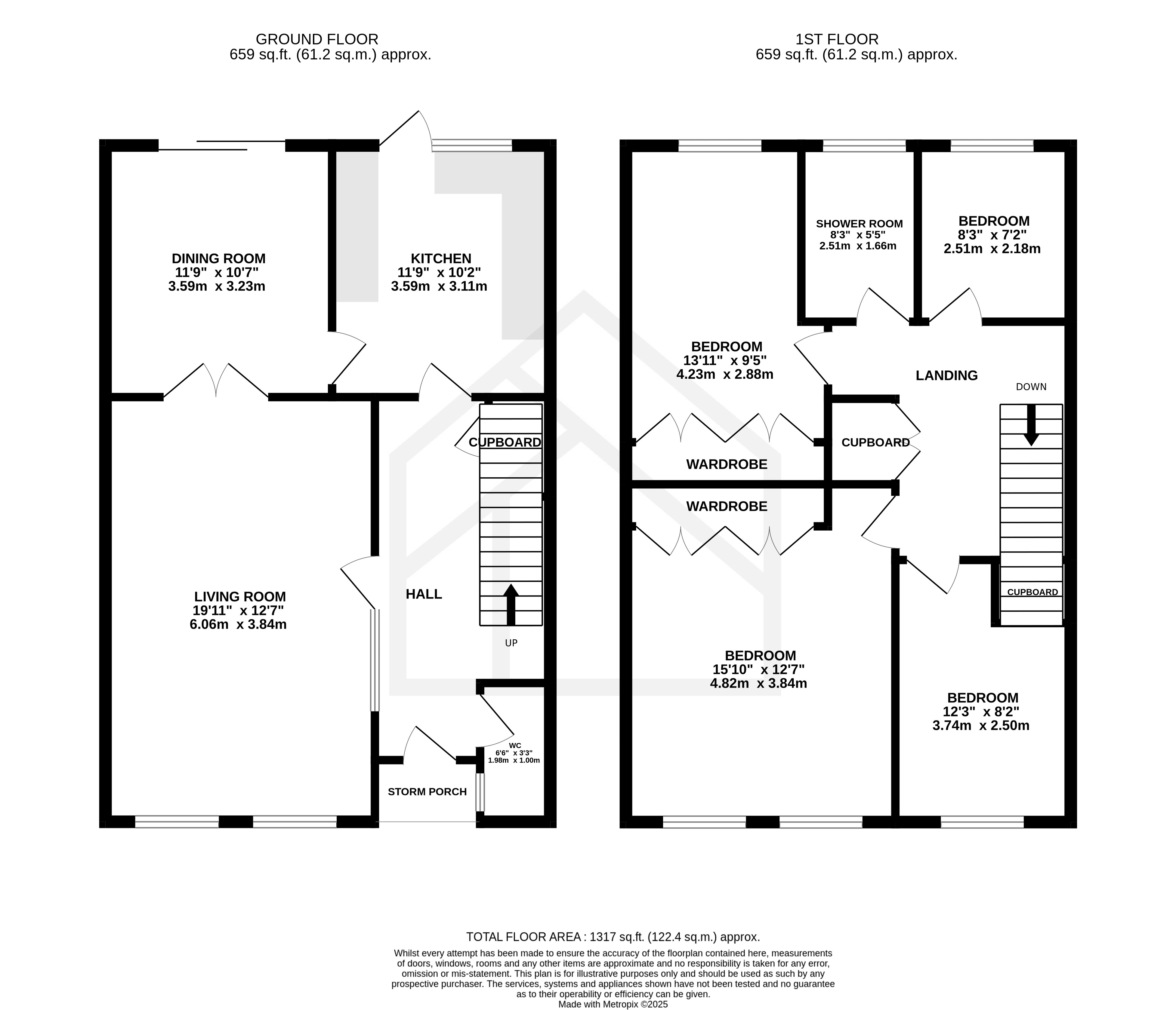 25, Deans Court, Milford-on-Sea floorplan