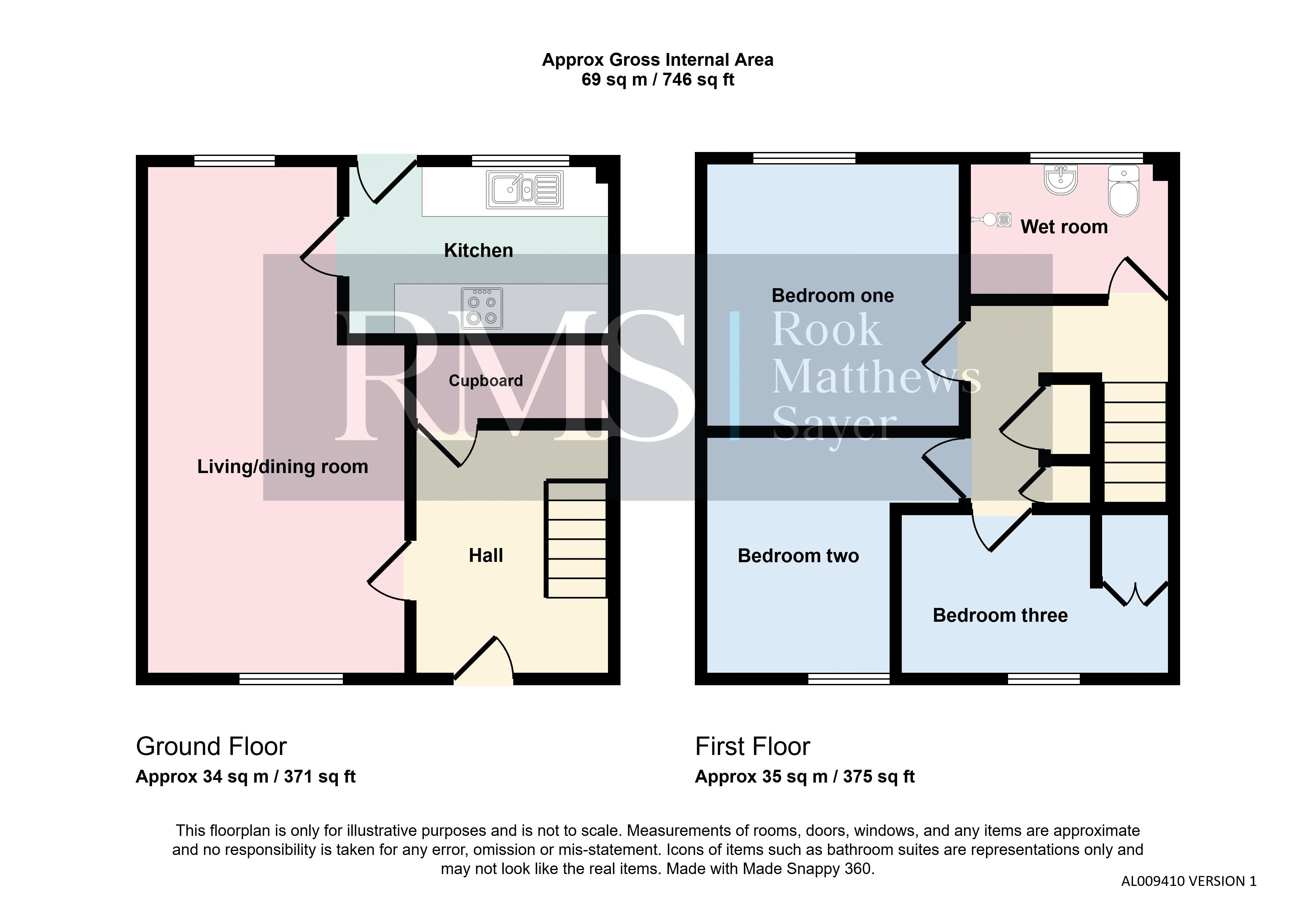 9, Hotspur Place, Alnwick floorplan