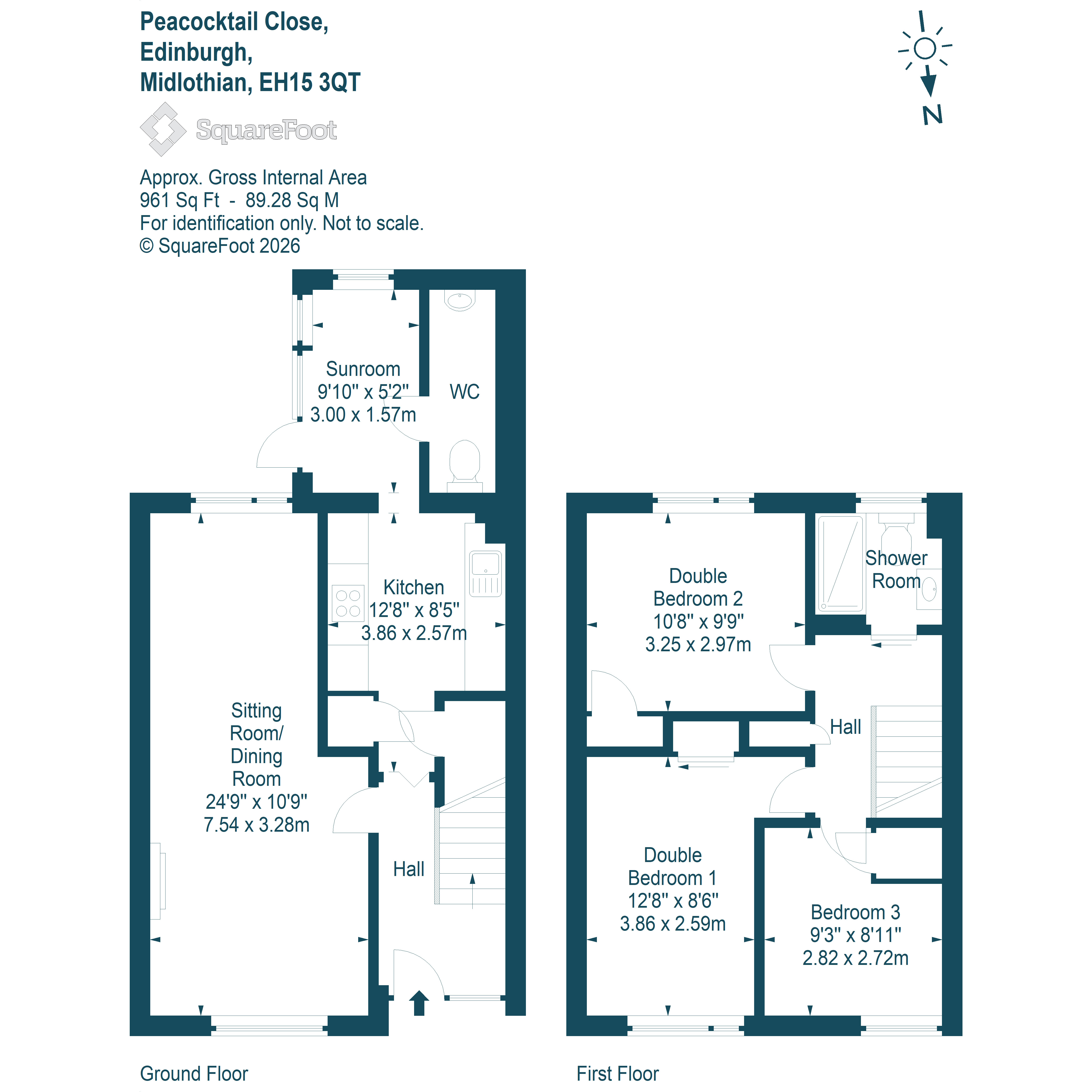 102, Peacocktail Close, Edinburgh floorplan
