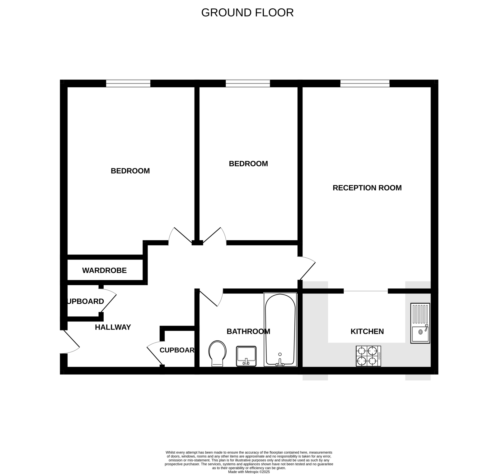 17 Branscombe House, Gisburn Way, Watford floorplan