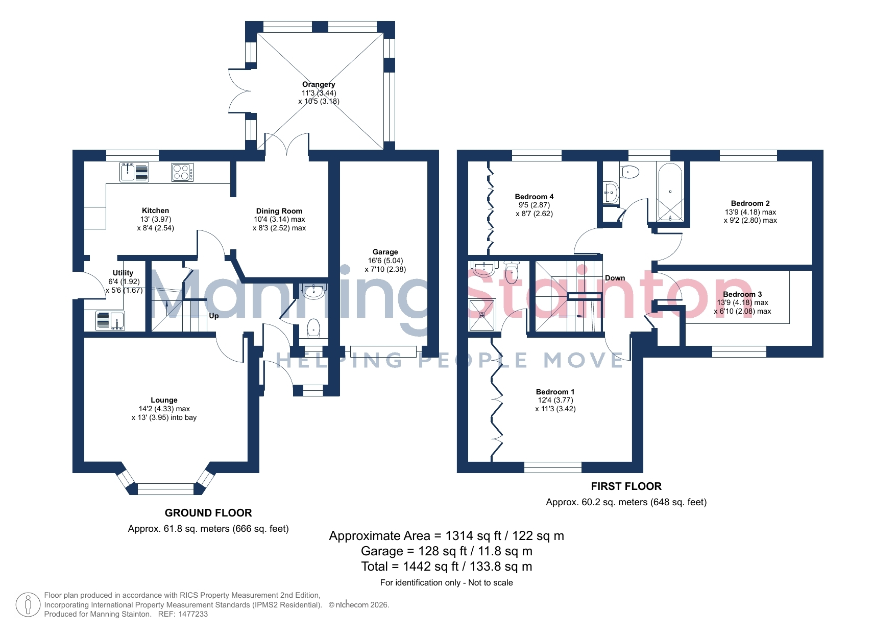 11, Balmoral Drive, Leeds floorplan