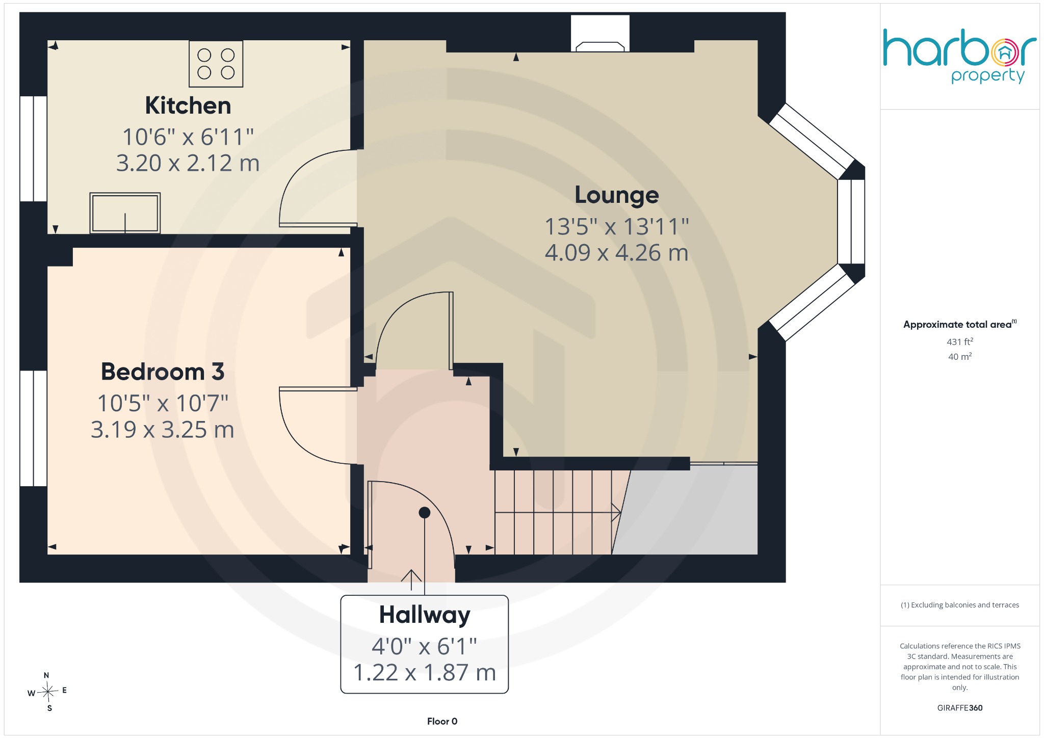 15 Newhaven Street, Carntyne, Glasgow City floorplan