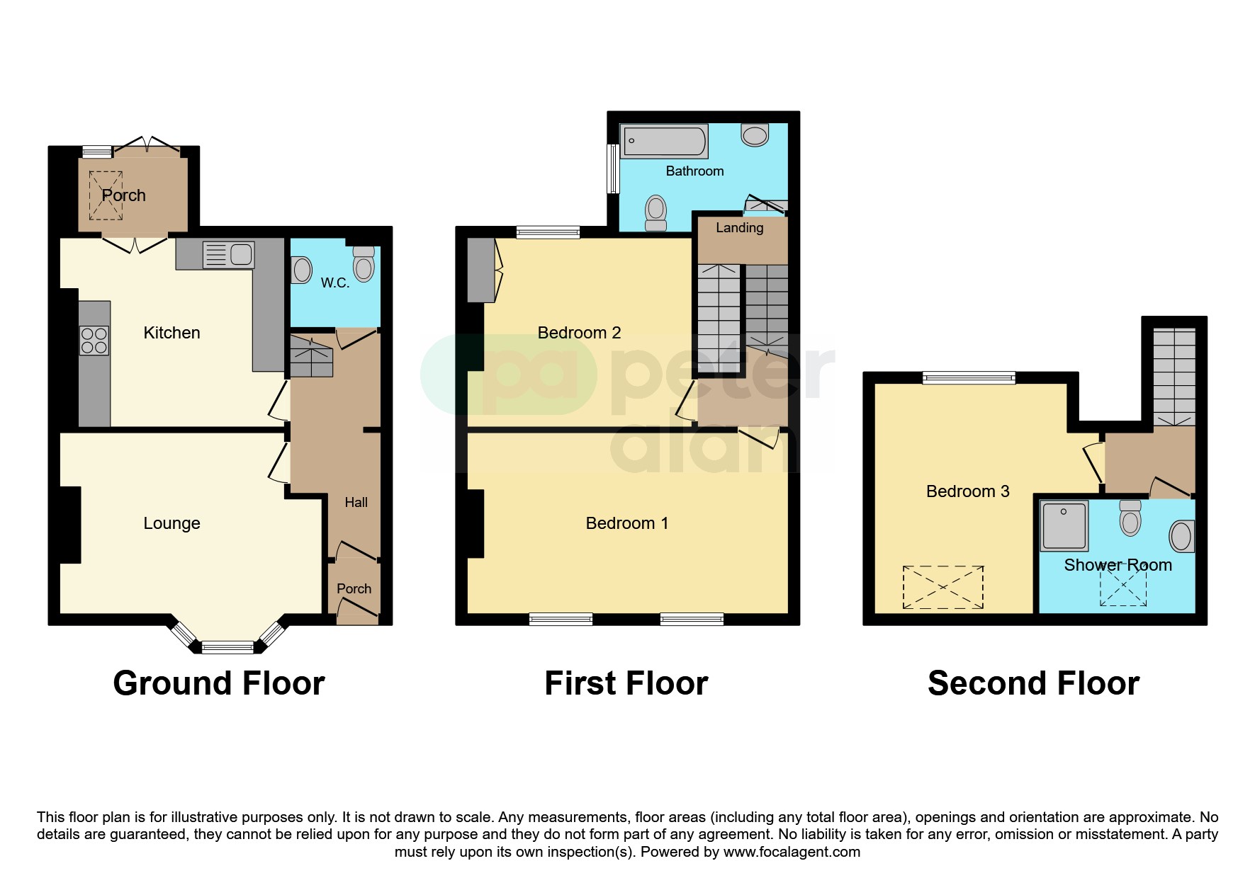 1, Pembroke Terrace, Penarth floorplan