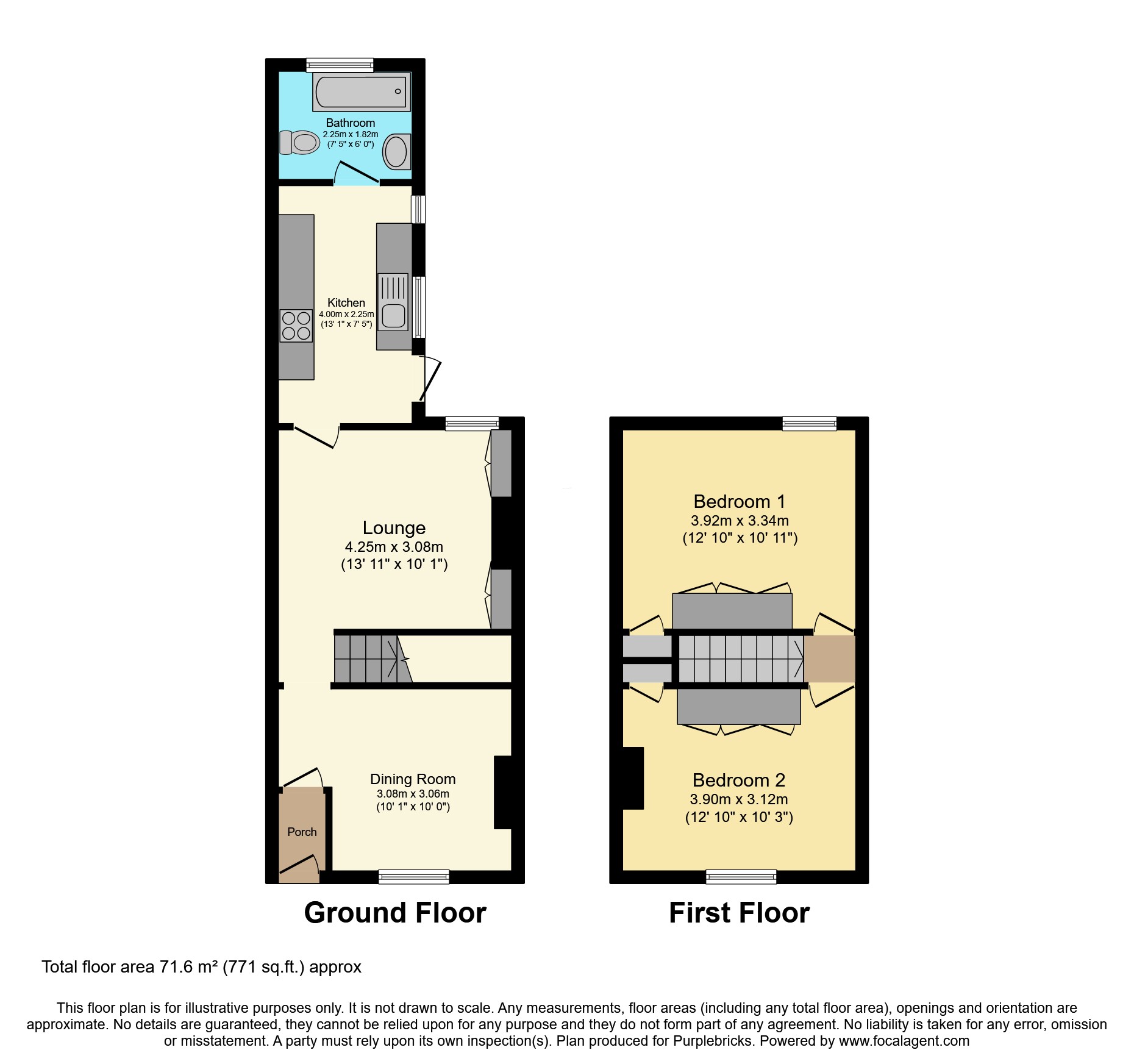 13, Napier Road, Bromley floorplan