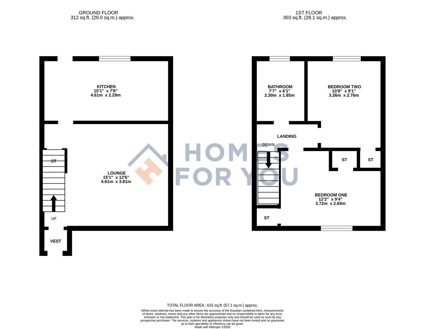 11, Carron View, Falkirk floorplan