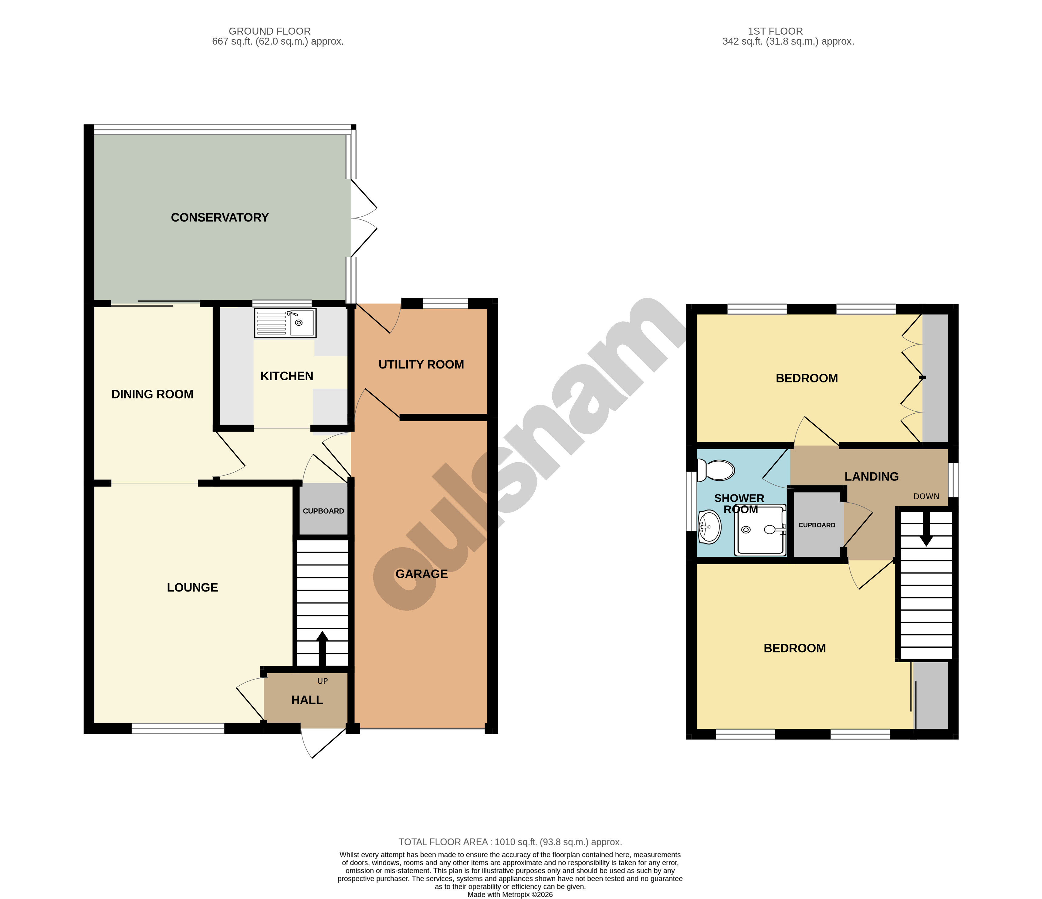 21, Sparrey Drive, Birmingham floorplan